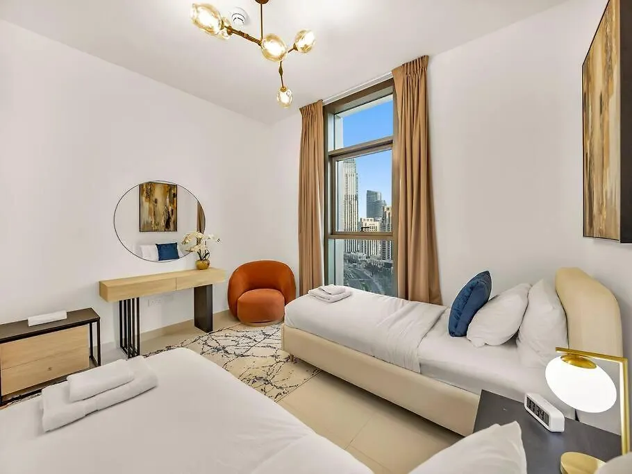 Lux 2Br Close To Dubai Mall And Burj Khalifa Apartment